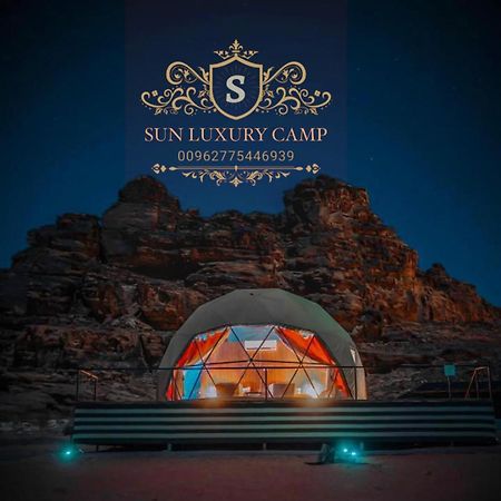 Sun Luxury Camp &Tour Leilighet Wadi Rum Eksteriør bilde