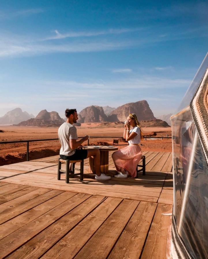 Sun Luxury Camp &Tour Leilighet Wadi Rum Eksteriør bilde