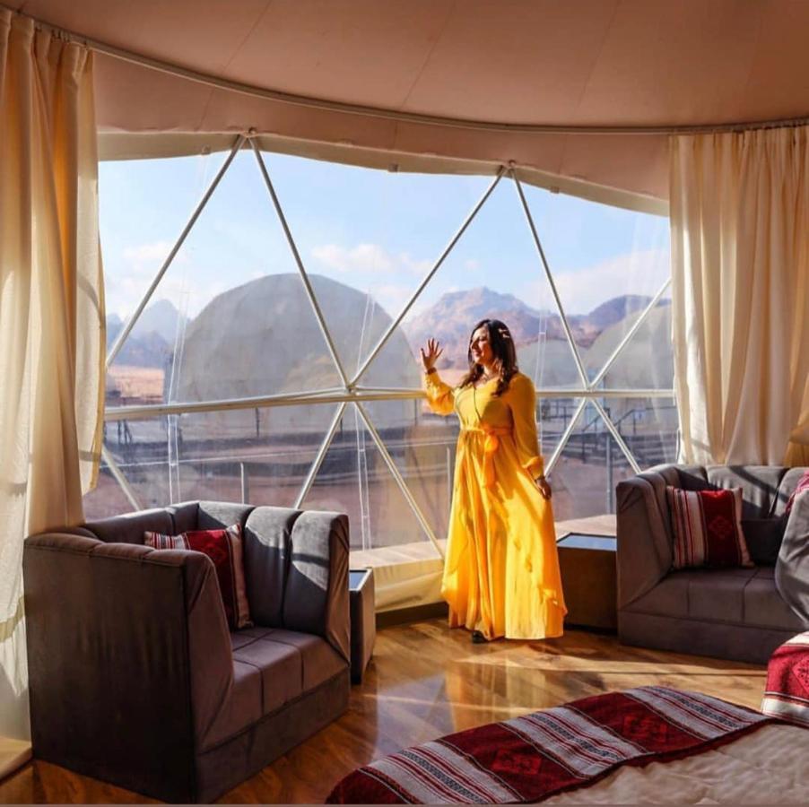 Sun Luxury Camp &Tour Leilighet Wadi Rum Eksteriør bilde