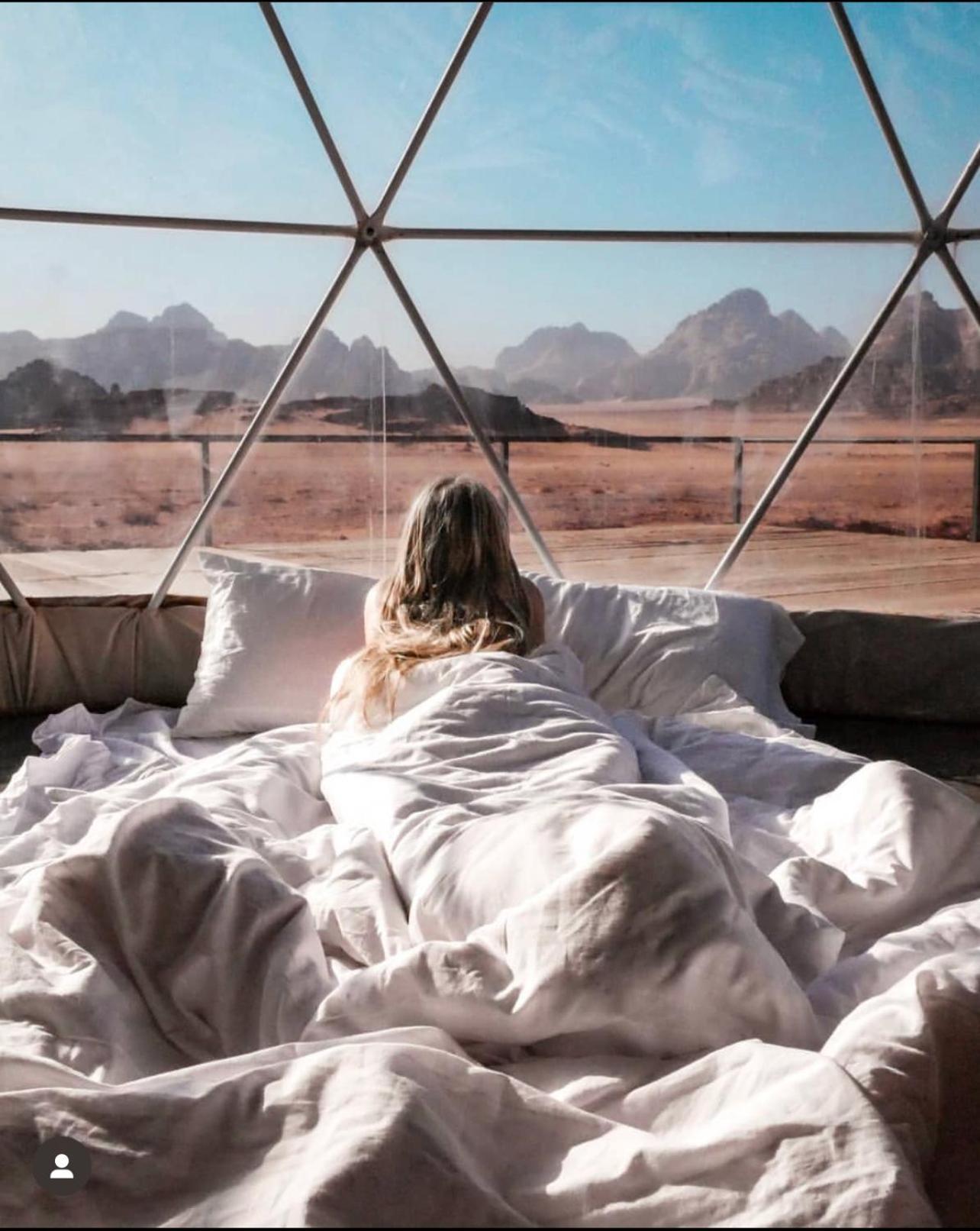 Sun Luxury Camp &Tour Leilighet Wadi Rum Eksteriør bilde