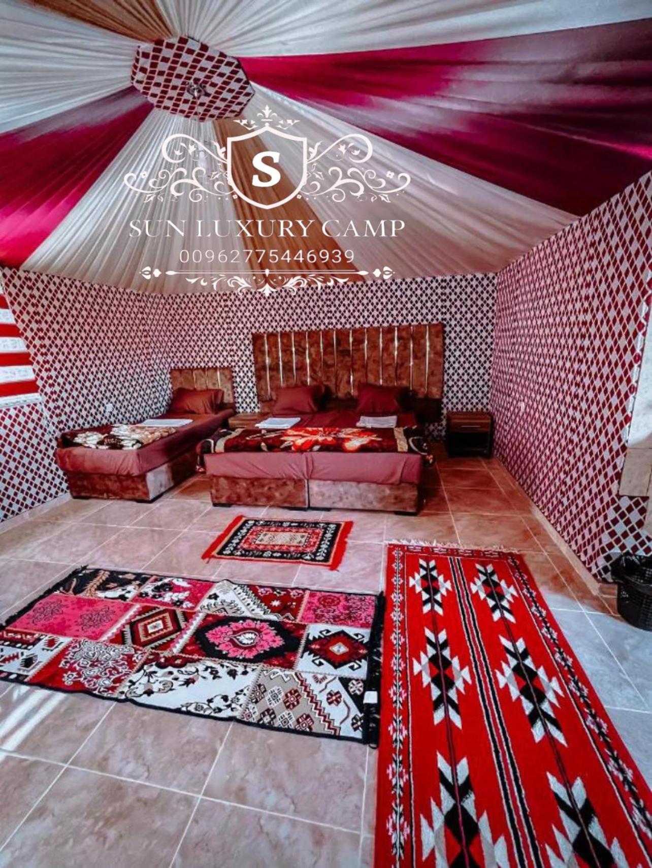 Sun Luxury Camp &Tour Leilighet Wadi Rum Eksteriør bilde