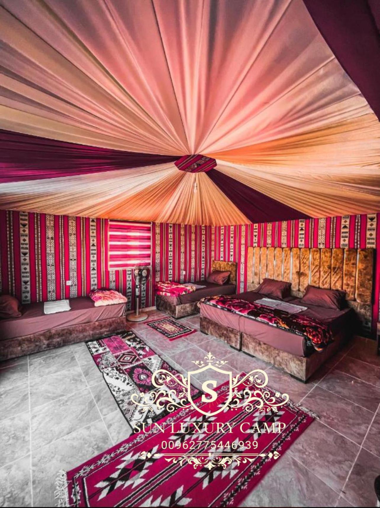 Sun Luxury Camp &Tour Leilighet Wadi Rum Eksteriør bilde